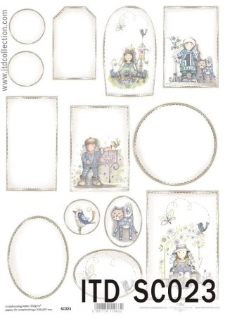 ITD - Papier do scrapbookingu SC023