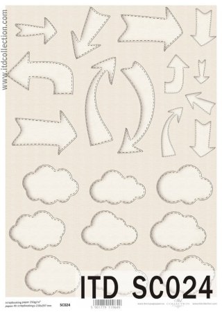ITD - Papier do scrapbookingu SC024