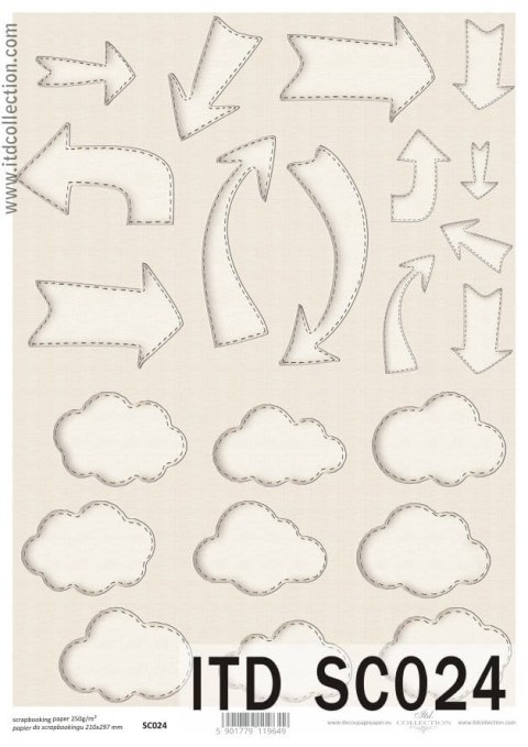 ITD - Papier do scrapbookingu SC024