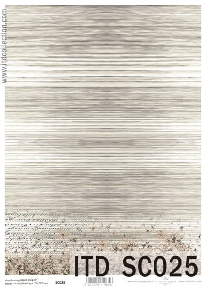 ITD - Papier do scrapbookingu SC025