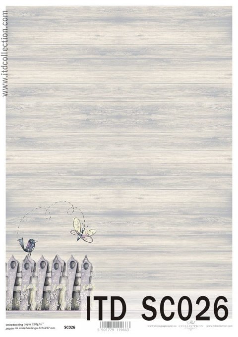 ITD - Papier do scrapbookingu SC026