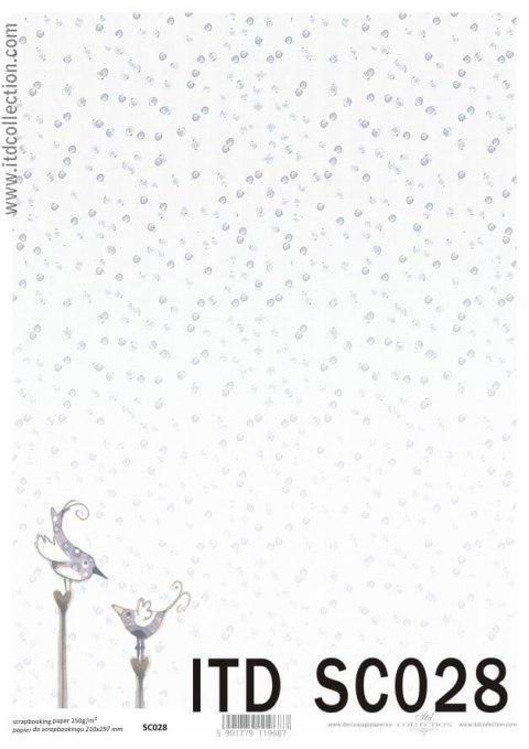 ITD - Papier do scrapbookingu SC028