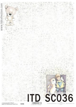 ITD - Papier do scrapbookingu SC036