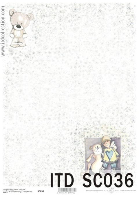 ITD - Papier do scrapbookingu SC036