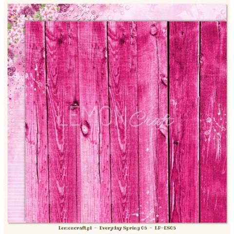 Lemoncraft - Dwustronny papier do scrapbookingu - Everyday Spring 05[LP-ES05]