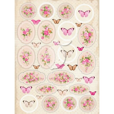 Lemoncraft Papier ozdobny do scrapbookingu A4- Vintage Time 29 LP-VT029