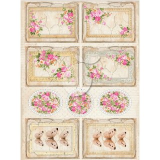 Lemoncraft Papier ozdobny do scrapbookingu A4- Vintage Time 30 LP-VT030