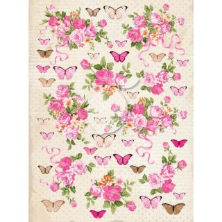 Lemoncraft Papier ozdobny do scrapbookingu A4- Vintage Time 31 LP-VT031