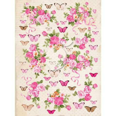 Lemoncraft Papier ozdobny do scrapbookingu A4- Vintage Time 31 LP-VT031