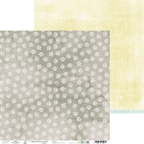 MY CAT FRIEND - 02 - dwustronny papier 30,5x30,5cm [CC-PD-MCF-10-02]