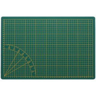 Mata ochronna do cięcia 3-warstwowa A3 zielona