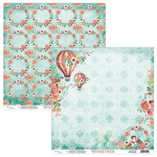 Mintay - Dwustronny papier do scrapbookingu 30x30cm - Together - MT-TOG-02
