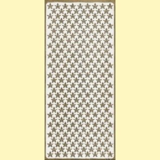 Naklejki samoprzylepne GWIAZDY MAŁE AŻUROWE 1783 złote