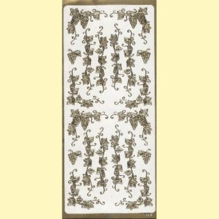 Naklejki samoprzylepne złote 1893Z