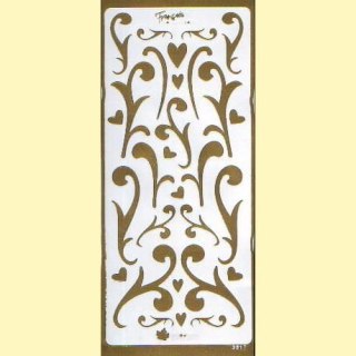 Naklejki samoprzylepne złote 3318Z