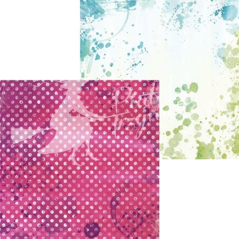 Papier do scrapbookingu 30x30cm Piątek Trzynastego P13-68