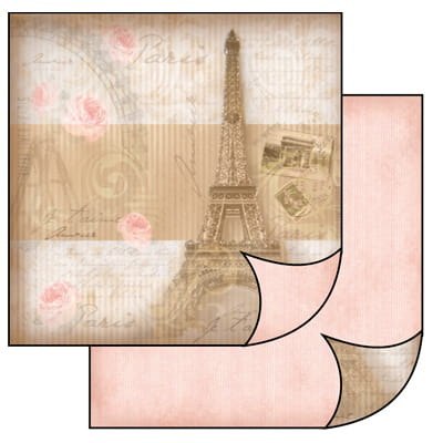 Papier do scrapbookingu 30x30cm Stamperia SBB113