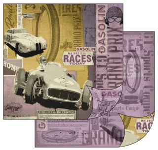 Papier do scrapbookingu 30x30cm Stamperia SBB163