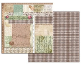 Papier do scrapbookingu 30x30cm Stamperia SBB213