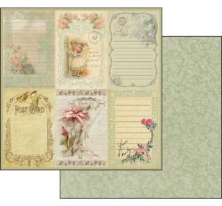 Papier do scrapbookingu 30x30cm Stamperia SBB246