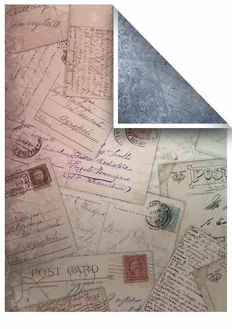 Papier do scrapbookingu Beautiful Roses A4 ITD SCRAP-08