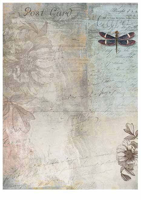 Papier do scrapbookingu "Evening meadow" A4 ITD SCRAP-12