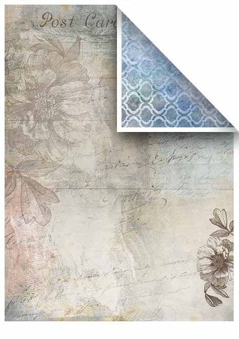 Papier do scrapbookingu "Evening meadow" A4 ITD SCRAP-12