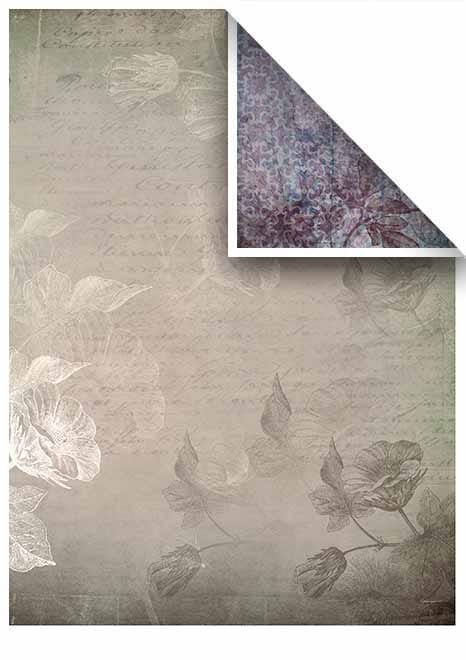Papier do scrapbookingu "Evening meadow" A4 ITD SCRAP-12
