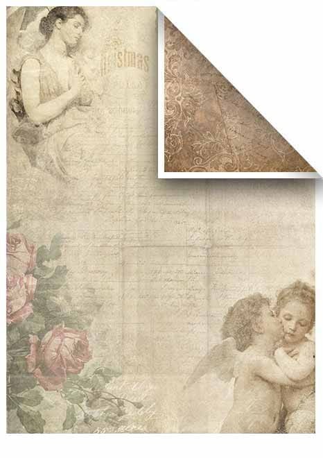 Papier do scrapbookingu Lace dreams A4 ITD SCRAP-06