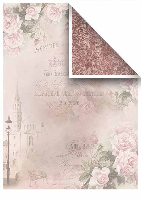 Papier do scrapbookingu Lace dreams A4 ITD SCRAP-06