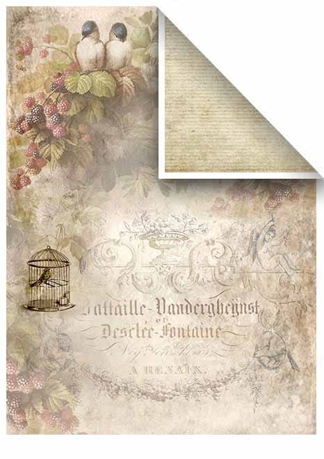 Papier do scrapbookingu Lace dreams A4 ITD SCRAP-06