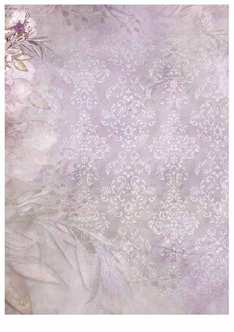 Papier do scrapbookingu Purple rhapsody A4 ITD SCRAP-13