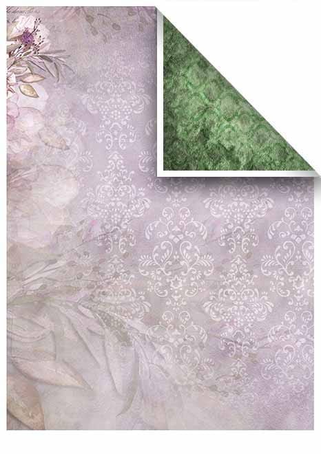 Papier do scrapbookingu Purple rhapsody A4 ITD SCRAP-13