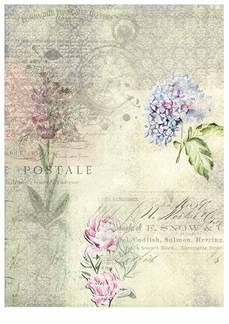 Papier do scrapbookingu Purple rhapsody A4 ITD SCRAP-13