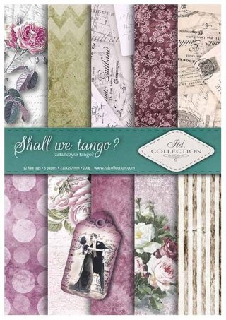 Papier do scrapbookingu Shall we Tango A4 ITD SCRAP-17