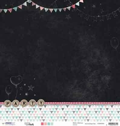 Papier do scrapbookingu Studio Light 30x30cm SCRAPCH01
