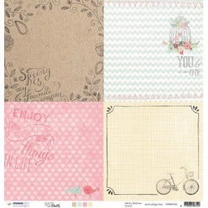 Papier do scrapbookingu Studio Light 30x30cm SCRAPCH02