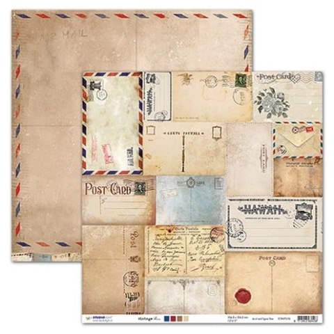 Papier do scrapbookingu Studio Light 30x30cm SCRAPSL06