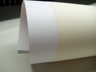 Papier wizytówkowy/fakturowany ELFENBENS 20ark A4 - ryps kremowy