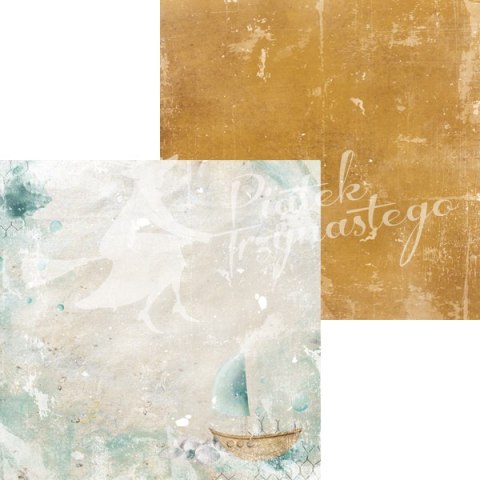 Piątek Trzynastego Papier Nad brzegiem morza 01 30x30cm - P13-123