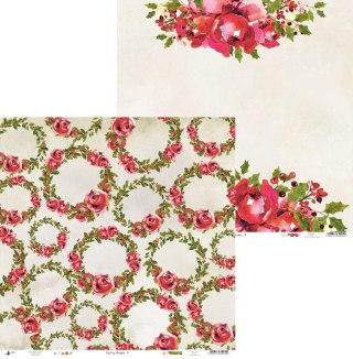 Piątek Trzynastego Papier Rosy Cosy Christmas 06, 12x12" 30x30cm - P13-319