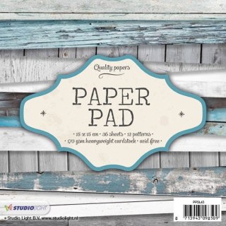 Studio Light - bloczek 15x15cm - 36 papierów PPSL43