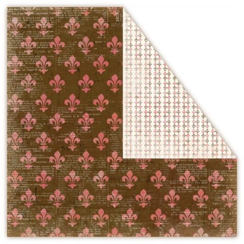 UHK Gallery - Dwustronny papier do scrapbookingu - Allo Allo - CROISSANT [1295155]