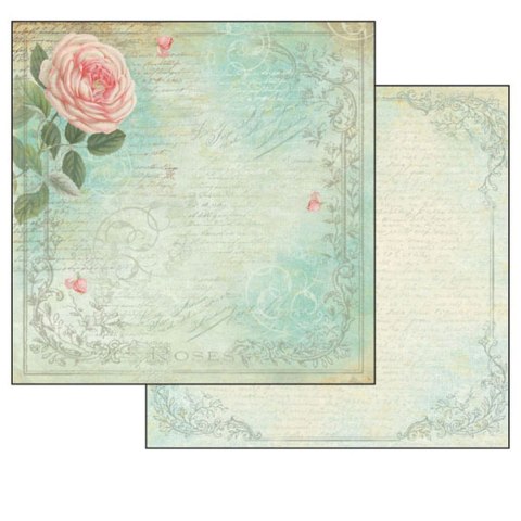 Zestaw 10 szt, papierów do scrapbookingu 30x30cm Stamperia SBBL04