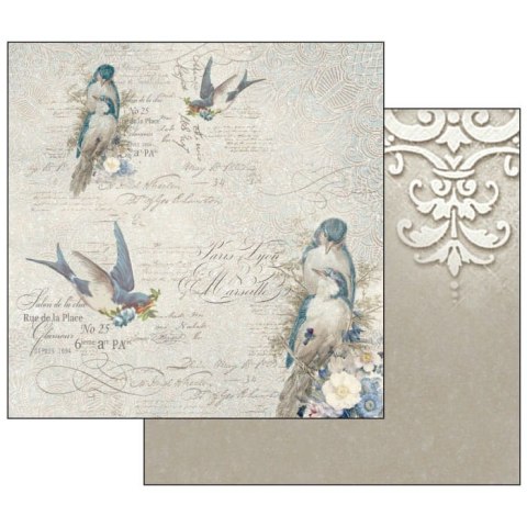 Zestaw 10 szt, papierów do scrapbookingu 30x30cm Stamperia SBBL13