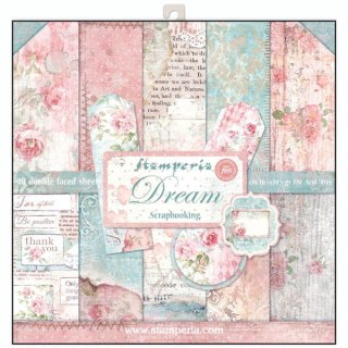 Zestaw 10 szt, papierów do scrapbookingu 30x30cm Stamperia SBBL27