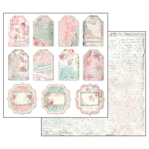 Zestaw 10 szt, papierów do scrapbookingu 30x30cm Stamperia SBBL27