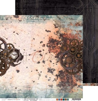 AGE OF TECHNOLOGY - 05 - dwustronny papier 30,5x30,5cm [CC-AT-F07-05]