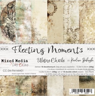 CC FLEETING MOMENTS - zestaw papierów 15,25x15,25cm [CC-ZM-FM-MM01]