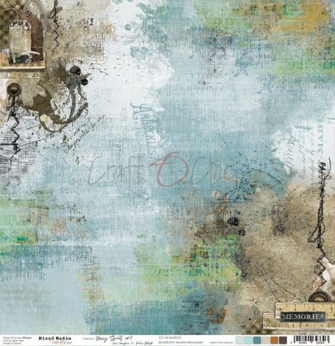 CC HAZY STREET - 01 - dwustronny papier 30,5x30,5cm [CC-HS-MM02-01]